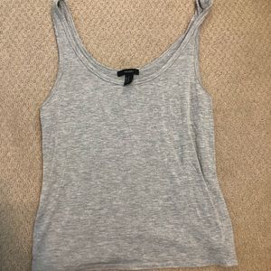 GRAY FLOWY TANK